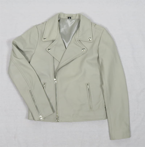 レディース 本革 ラム レザー ダブル ライダース ジャケット
