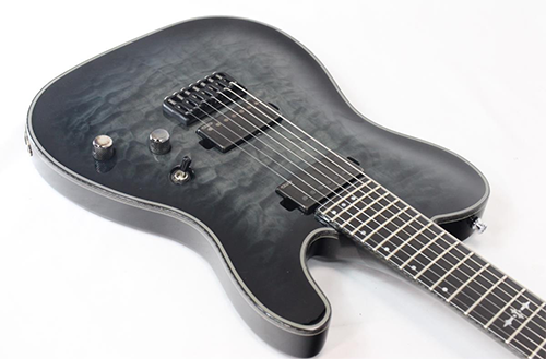 中古 エレキギター シェクター SCHECTER AD-PT-７-HR-HB 7弦
