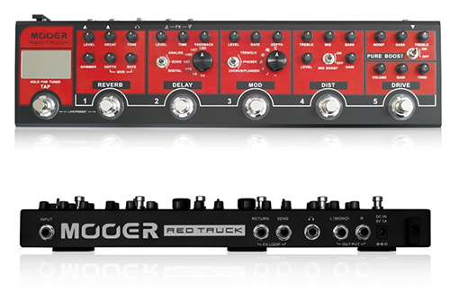新品 エレキギター マルチエフェクター Mooer Red Truck
