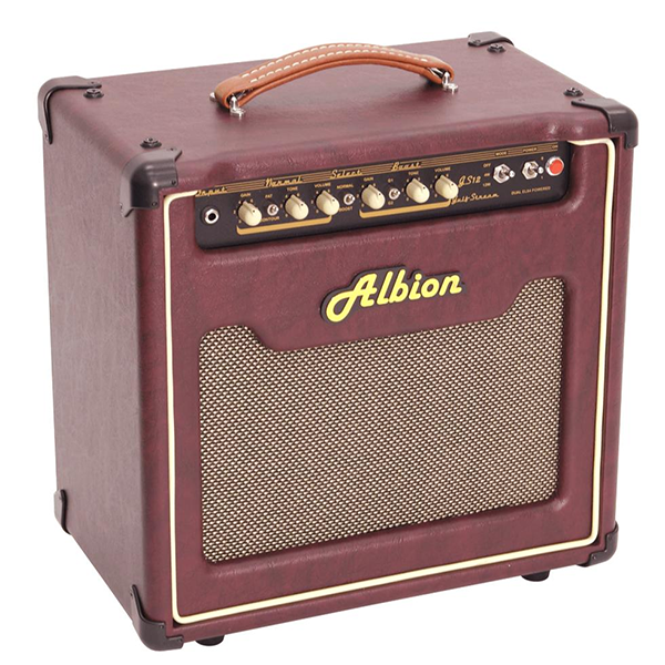 新品 エレキギター アンプ Albion GS-12C 4W/12W 真空管
