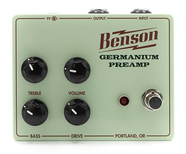 新品 エレキギター エフェクター Benson Amps Germanium Preamp Pedal
