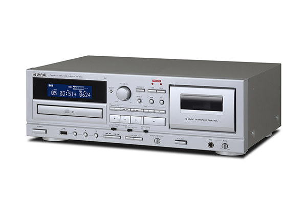 オーディオ カセットデッキ CDプレーヤー USBメモリーによる録音 TEAC AD-850-SE
