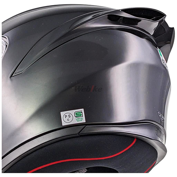 AGV フルフェースヘルメット K1 S JIST Asian Fit BLACK 
