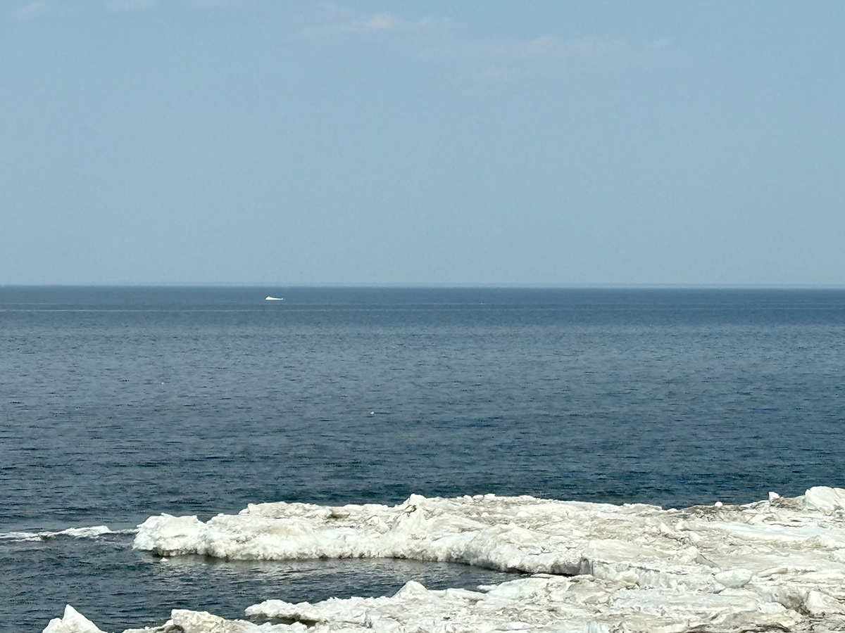 北海道 オホーツク 浜小清水 フレトイ海岸 いよいよ海明け！2024年4月1日