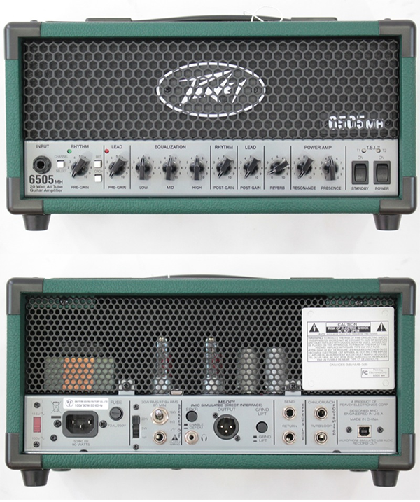 新品 エレキギター アンプヘッド PEAVEY 6505 MH 日本限定モデル 20W 真空管
