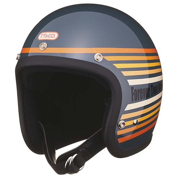 ジェットヘルメット スーパーマグナム レインボー TT&CO.
