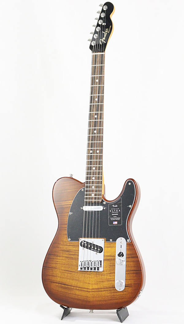 新品 エレキギター フェンダー テレキャスター Fender FSR Limited Edition American Ultra Telecaster Tiger's Eye