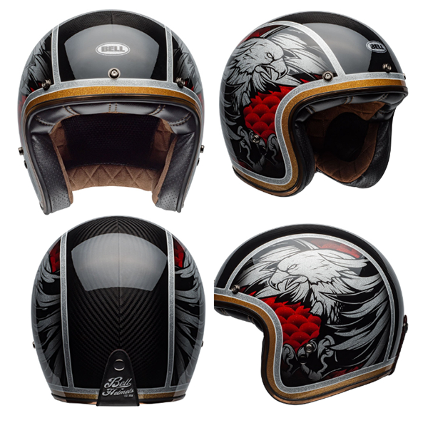 ジェット ヘルメット Custom 500 Carbon Open Face Bell ベル

