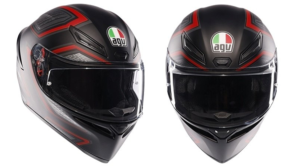 フルフェース ヘルメット AGV K1 S JIST SLING MATT BLACK／RED
