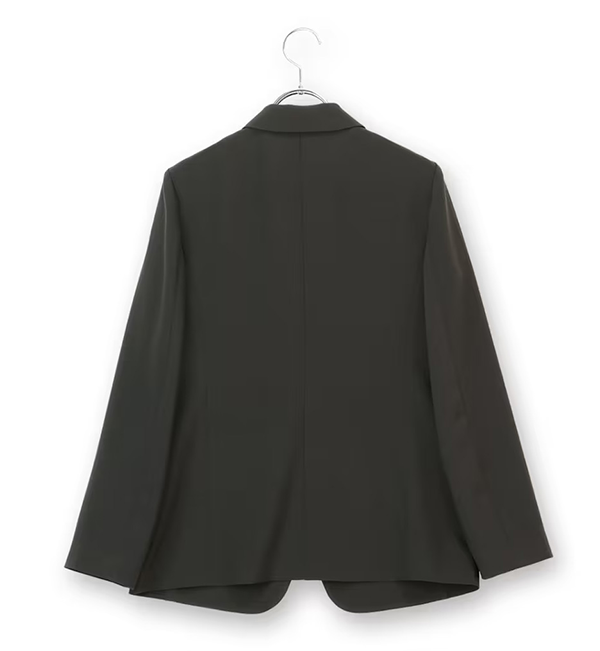レディース テーラード ジャケット 1ボタン オールシーズン 洋服の青山