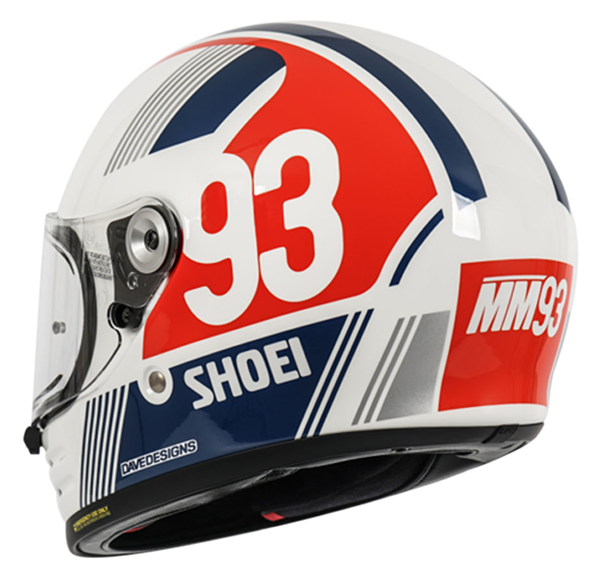 バイク フルフェース ヘルメット Glamster MM93 RETRO ショーエイ SHOEI