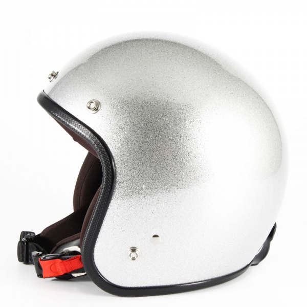 ジェット ヘルメット JP MONO JPF-4 シルバーフレーク ジャムテックジャパン

