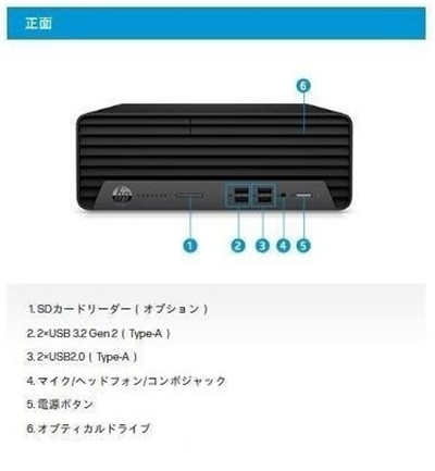 中古 デスクトップPC HP 600 G6 10th i7 Win11