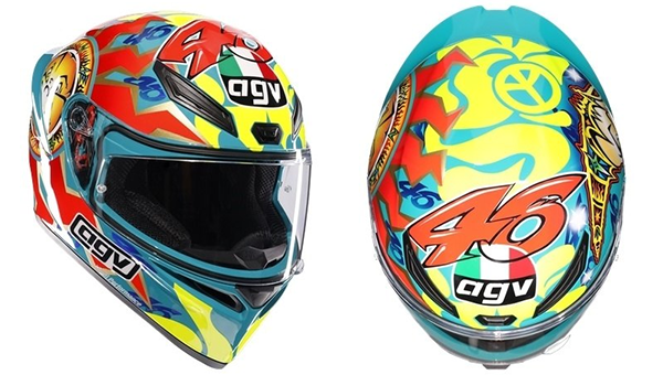 フルフェース ヘルメット AGV K1 JIST バレンティーノ・ロッシ 1999
