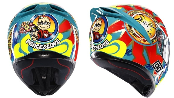 フルフェース ヘルメット AGV K1 JIST バレンティーノ・ロッシ 1999
