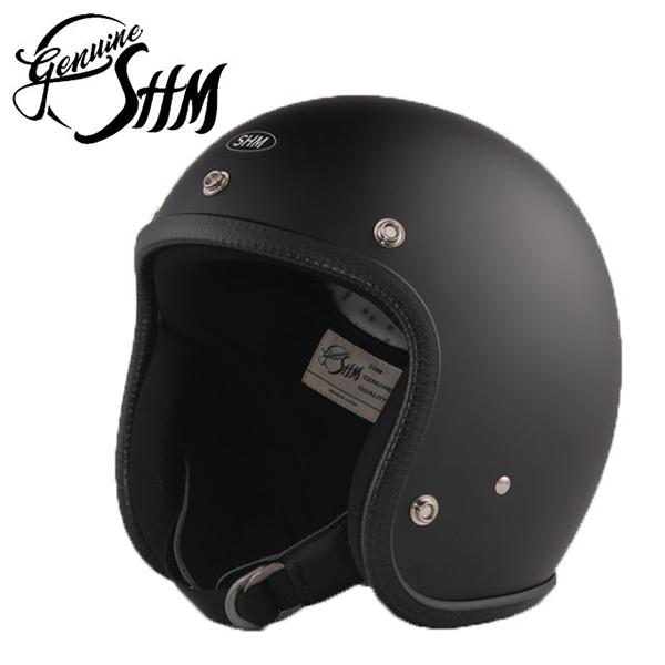 ジェット ヘルメット Lot-500 SHM マットブラック