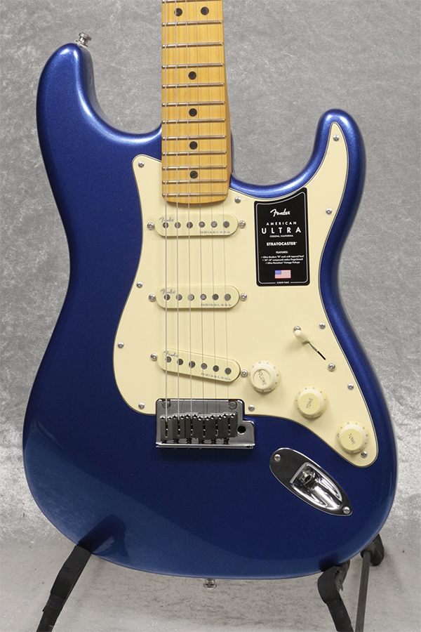 新品 エレキギター フェンダー ストラトキャスター Fender American Ultra Stratocaster Cobra Blue