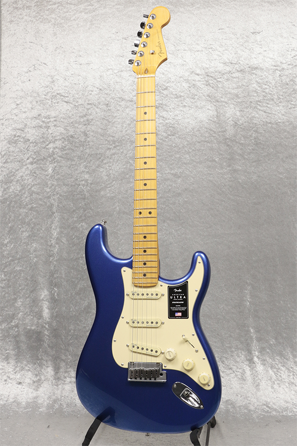 新品 エレキギター フェンダー ストラトキャスター Fender American Ultra Stratocaster Cobra Blue