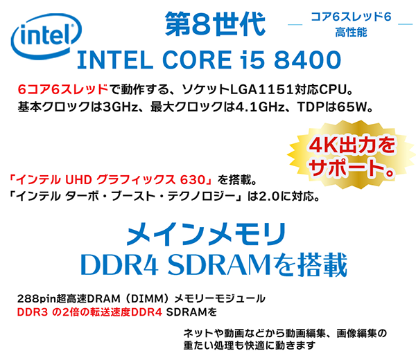 中古 デスクトップPC DELL OptiPlex 3060 8th i5 Win11