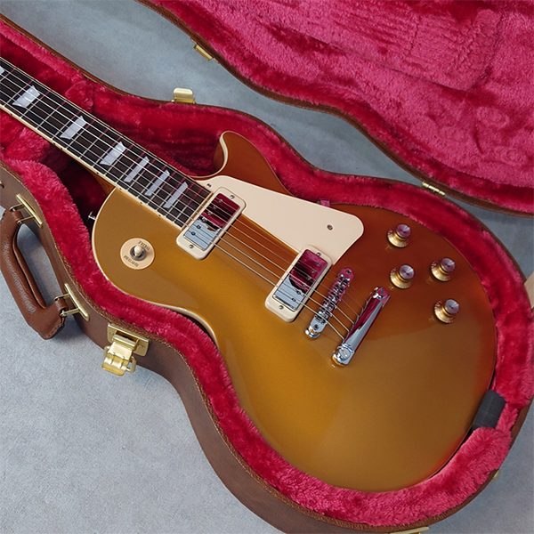 中古 エレキギター ギブソン レスポール デラックス Gibson Les Paul 70s Deluxe Gold Top 2023年製