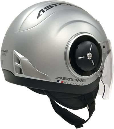 ジェット ヘルメット DJ11 マットライトシルバー アストン ASTONE