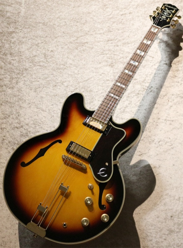 新品 エレキギター エピフォン セミアコ Epiphone Sheraton