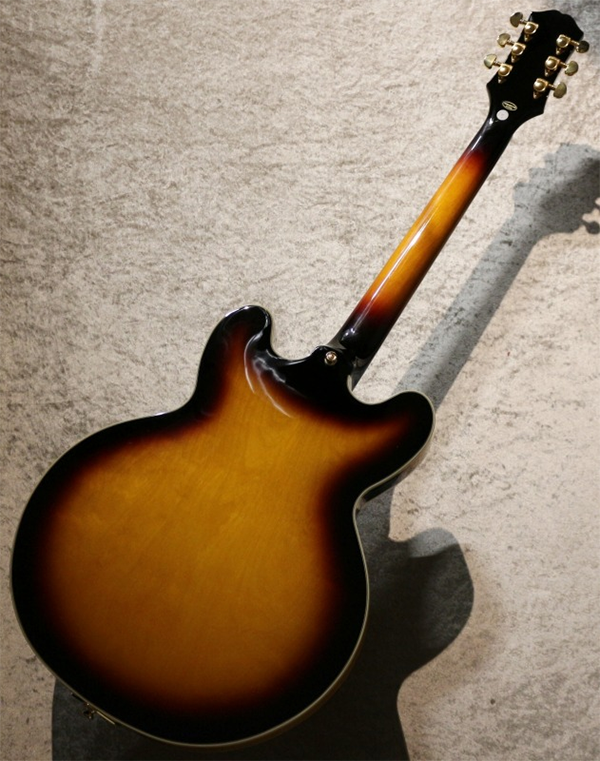 新品 エレキギター エピフォン セミアコ Epiphone Sheraton