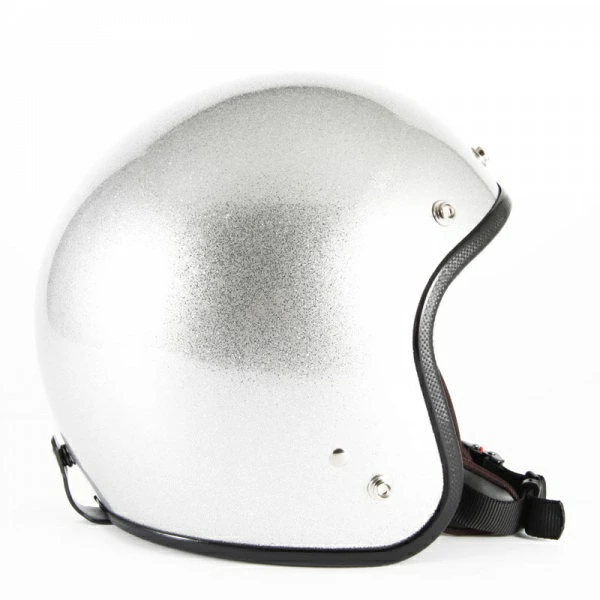 ジェット ヘルメット JP MONO HELMET JPF-4 シルバーフレーク ジャムテック 72JAM