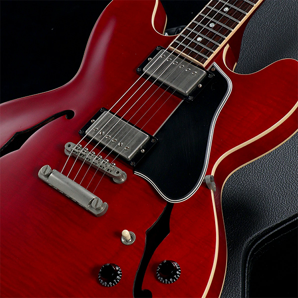 中古 エレキギター ギブソン Gibson ES-335 Reissue Dot Cherry 2004年製
