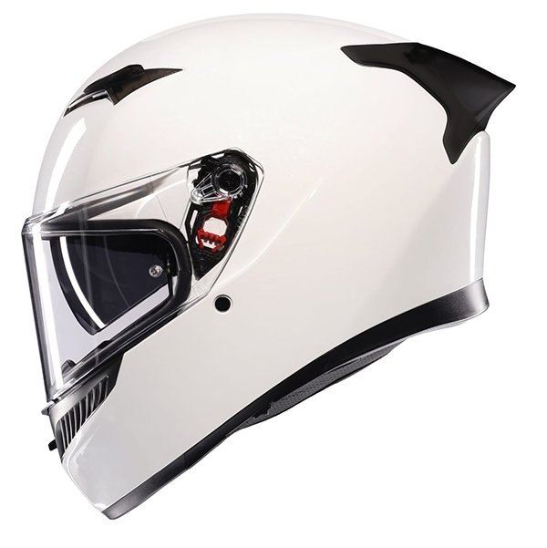 フルフェース ヘルメット AGV K3 JIST MPLK Asian Fit 014-MONO SETA WHITE