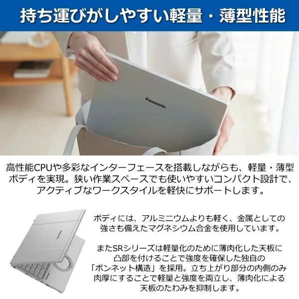 新品 ノートPC レッツノート SR3 i5 Win11 12.4型