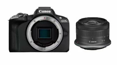 カメラ ミラーレス キヤノン EOSR50BK レンズ RF-S18-45mm