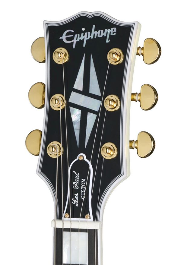 新品 エレキギター エピフォン Epiphone SG Custom with Maestro Vibrola Classic White