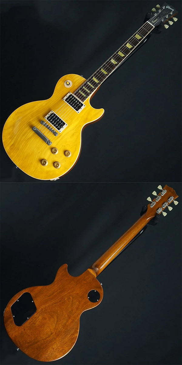 中古 エレキギター ギブソン Gibson レスポール Les Paul Classic Amber 2001年製