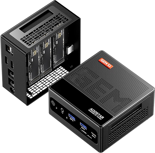 新品 ミニデスクトップPC AOOSTAR GEM10 R7 Win11