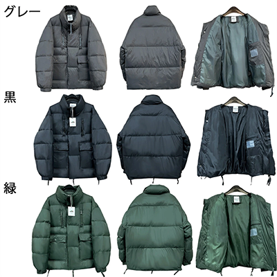 メンズ ダウン ジャケット ブルガリア発 RISELIN