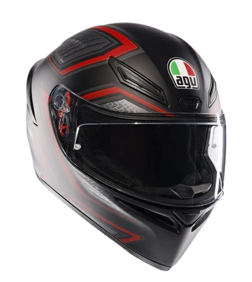 フルフェース ヘルメット AGV K1 S MATT BLACK/RED