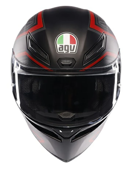 フルフェース ヘルメット AGV K1 S MATT BLACK/RED