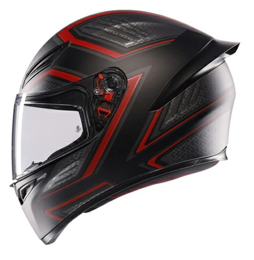 フルフェース ヘルメット AGV K1 S MATT BLACK/RED