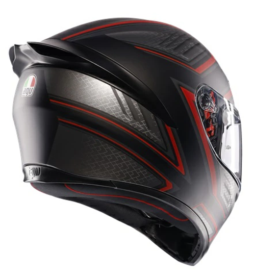 フルフェース ヘルメット AGV K1 S MATT BLACK/RED