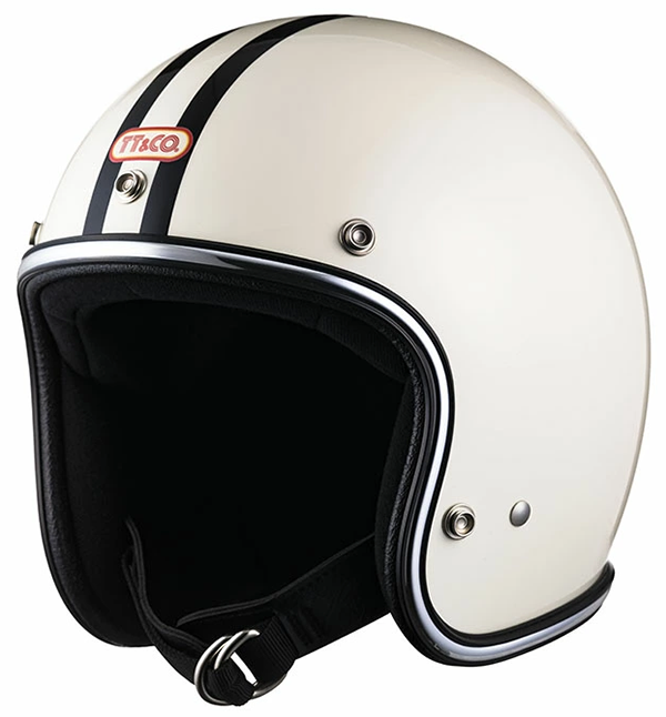 スモール ジェット ヘルメット スーパーマグナム 2ラインズ TT&CO