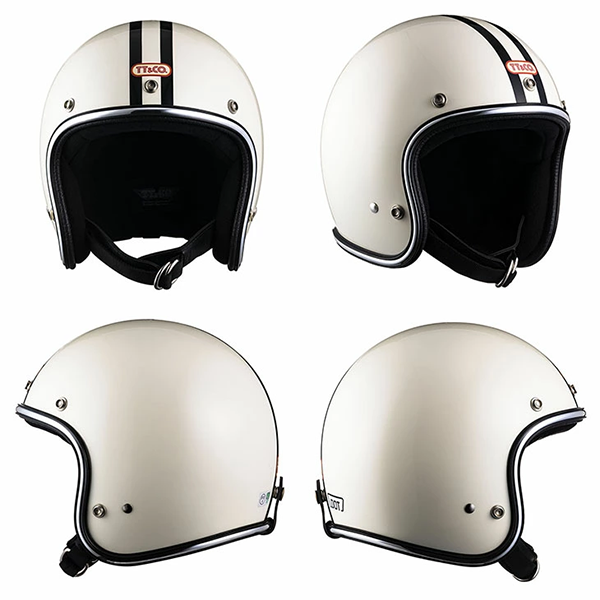 スモール ジェット ヘルメット スーパーマグナム 2ラインズ TT&CO
