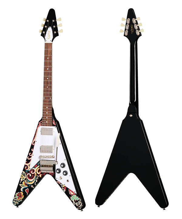 Epiphone Jimi Hendrix Love Drops Flying V