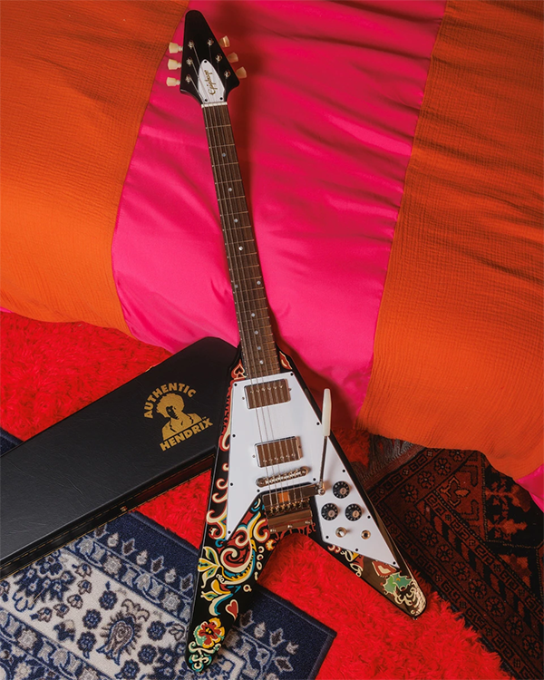 Epiphone Jimi Hendrix Love Drops Flying V