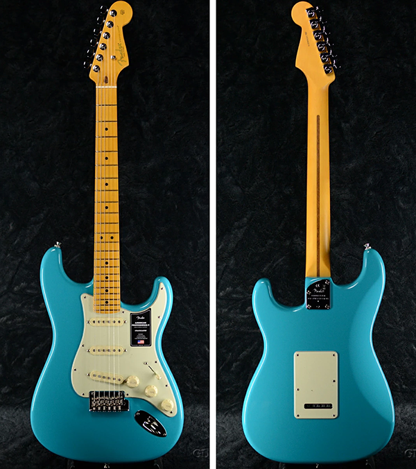 Fender USA American Professional II Stratocaster Miami Blue