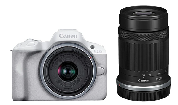 ミラーレスカメラ 新品 EOS R50 キャノン 18-150,55-210mm