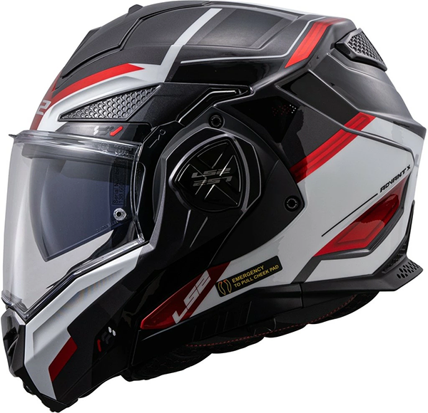 システムヘルメット LS2 ADVANT-X F
