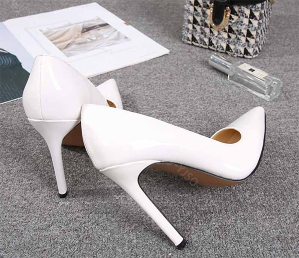 パンプス ポインテッドトゥ ピンヒール11cm