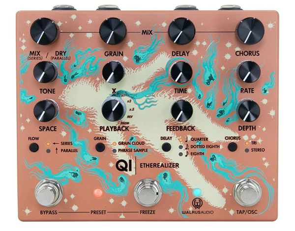エレキ ギター エフェクター Qi Etherealizer TC（Terracotta）WALRUS AUDIO