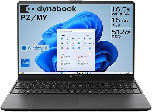ノートPC Dynabook PZ/MY 13th i7 Win11 16型

